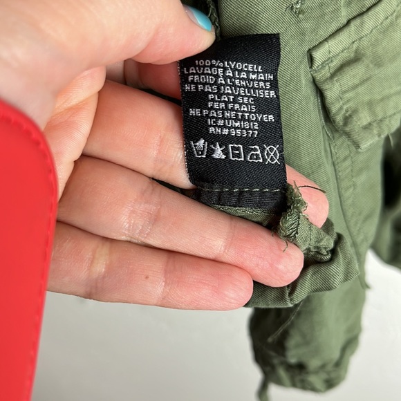 Sanctuary army green military style jacket size M - Picture 9 of 9